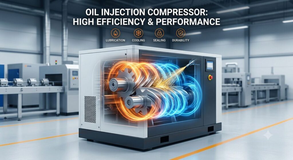반도체 제조사업장 Oil Injection Compressor 설비 운영관리