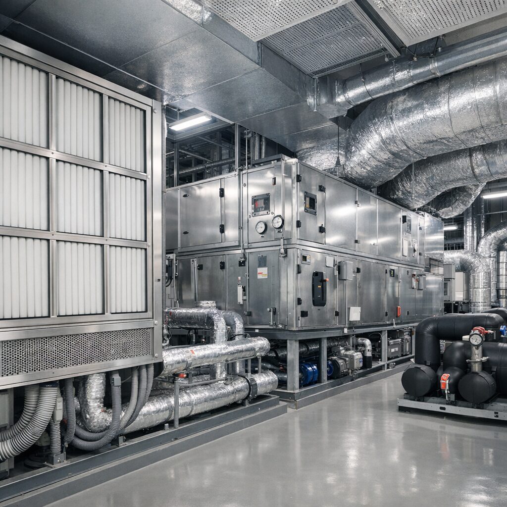 HVAC 반도체 Utility 산업설비 본문 이미지